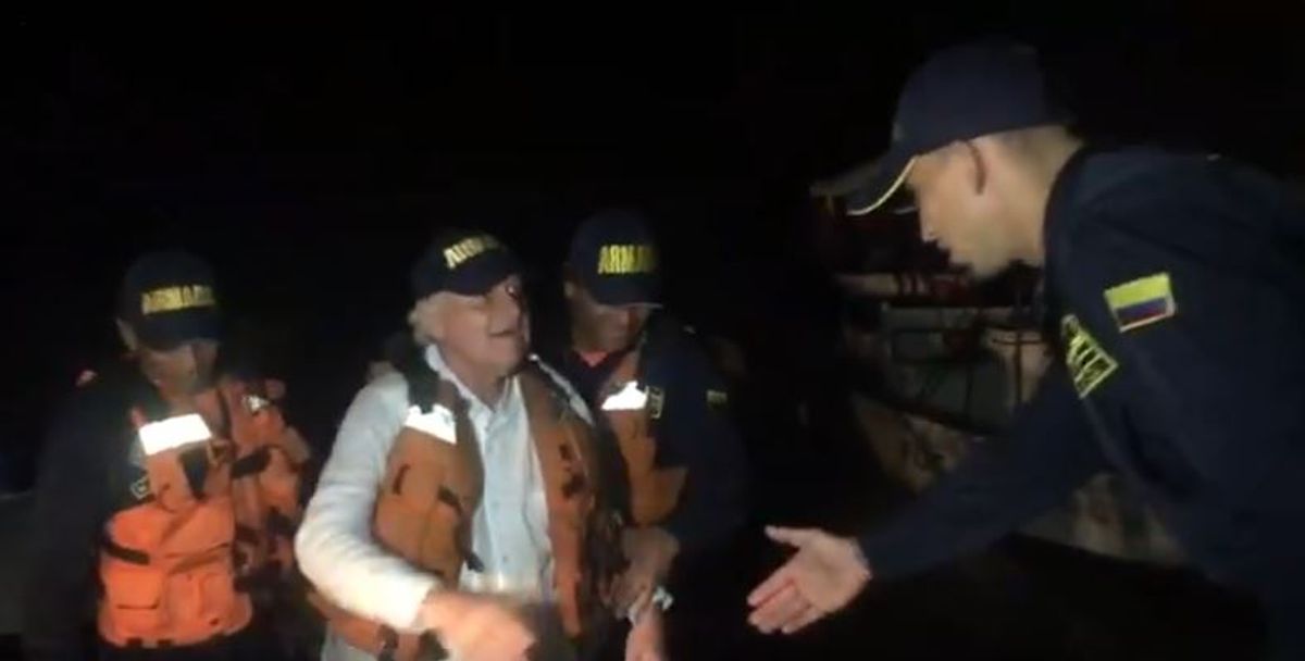 Manuel Élkin Patarroyo fue rescatado tras estar a la deriva en el río Amazonas