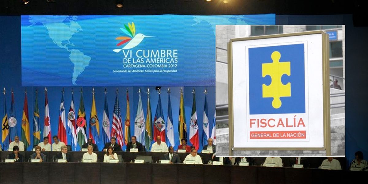 Fiscalía presenta acusación por presuntas irregularidades en contratación de VI Cumbre de las Américas en Cartagena