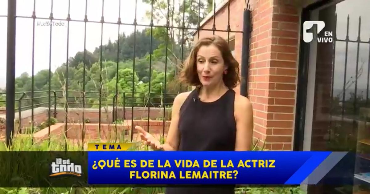 ¿Qué es de la vida de la actriz Florina Lemaitre?