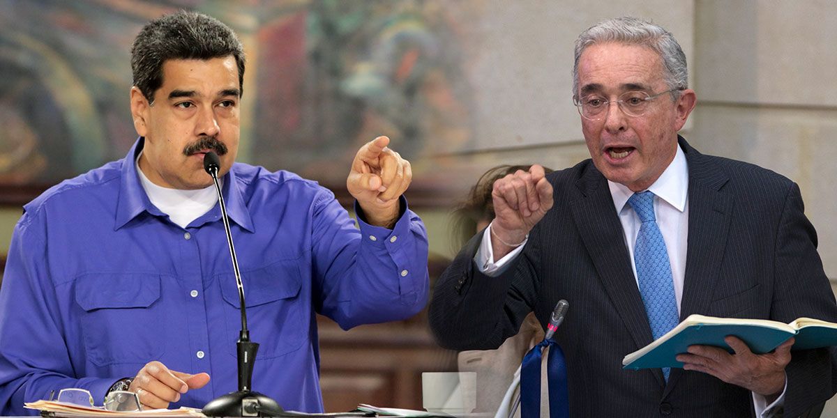 Maduro acusa a Uribe de “conspirar” contra elecciones en Venezuela y lo llama “terrorista”