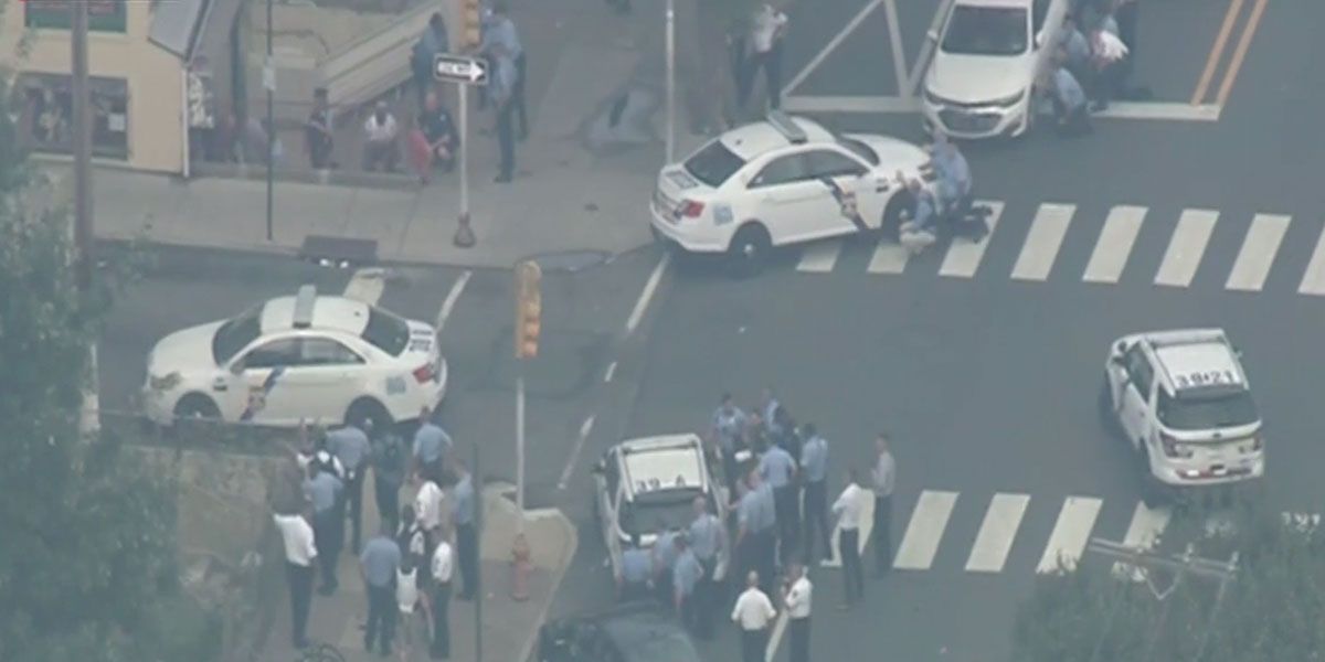Cinco policías resultaron heridos tras tiroteo en Filadelfia, EE. UU.