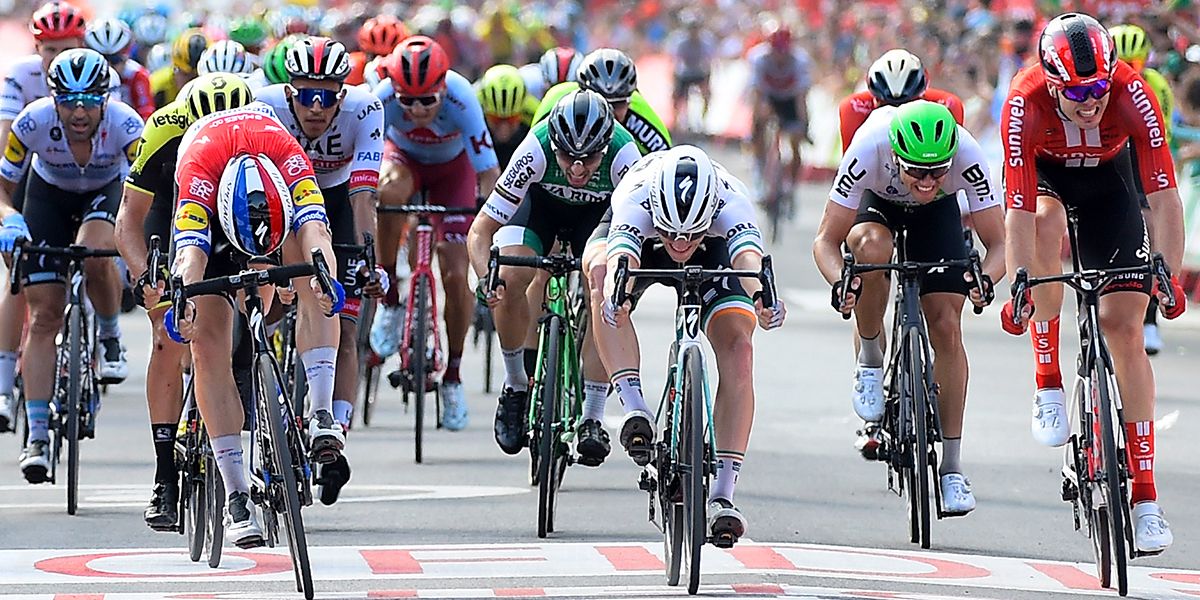 Fernando Gaviria, cuarto en la etapa 4 de la Vuelta a España; Nairo sigue segundo en la general