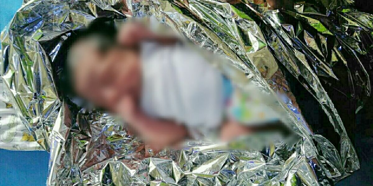 Encuentran bebé abandonado en una bolsa de basura en Ciudad Bolívar