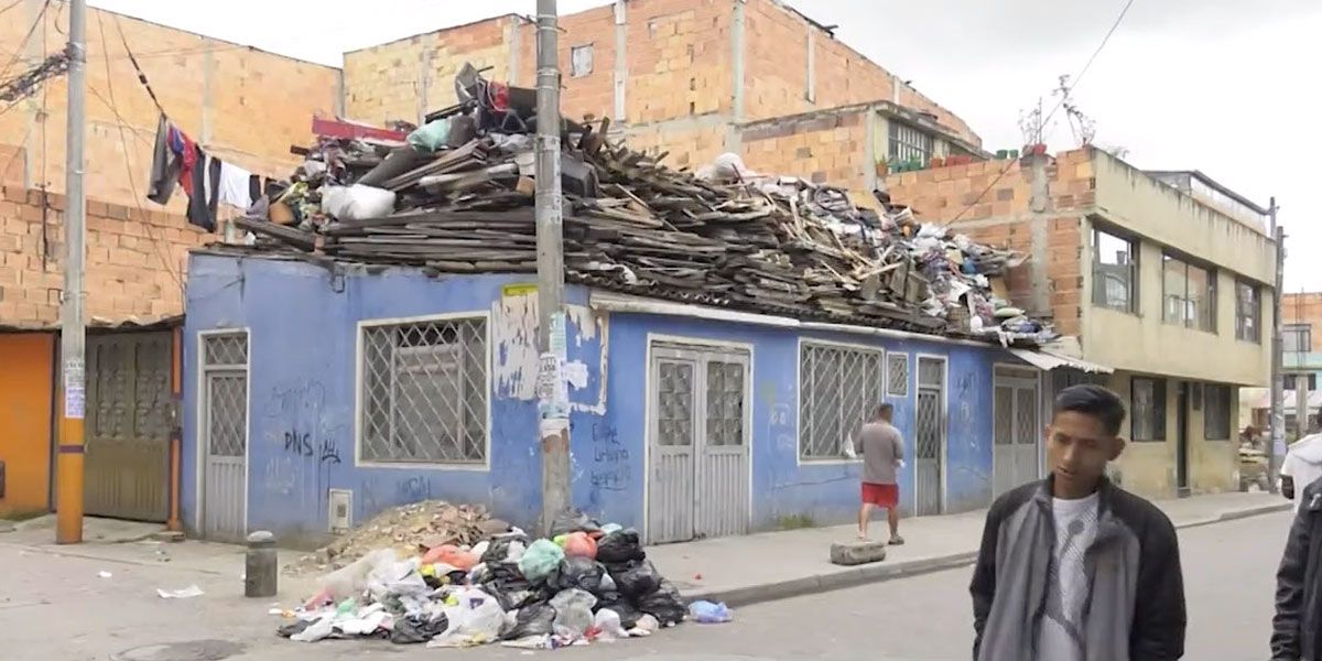 Así vive una familia de acumuladores en el sur de Bogotá