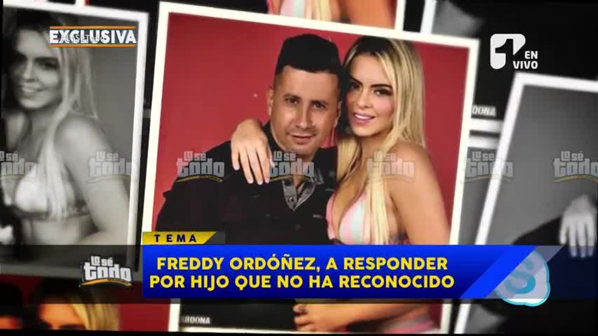 Al actor Freddy Ordóñez le tocará responder por el hijo que no reconoció