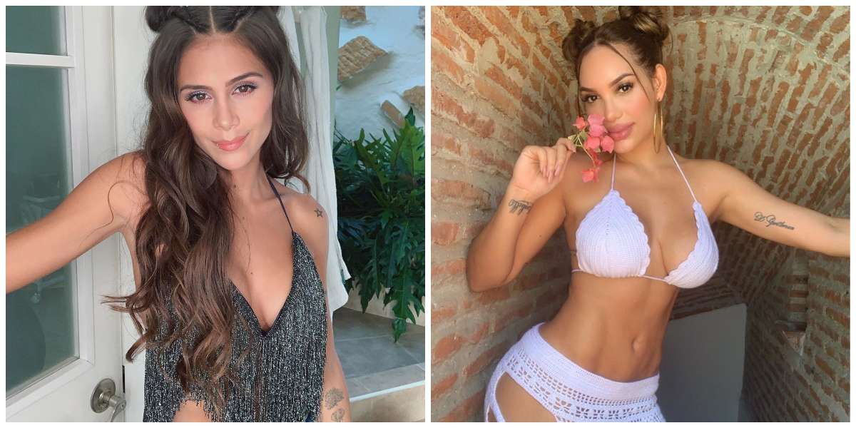 Las sensuales fotos de Greeicy Rendón y Andrea Valdiri en bikini que paralizaron las redes