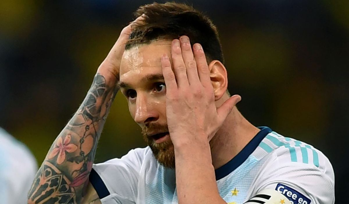 Conmebol suspendió a Lionel Messi por tres meses luego de sus declaraciones en Copa América