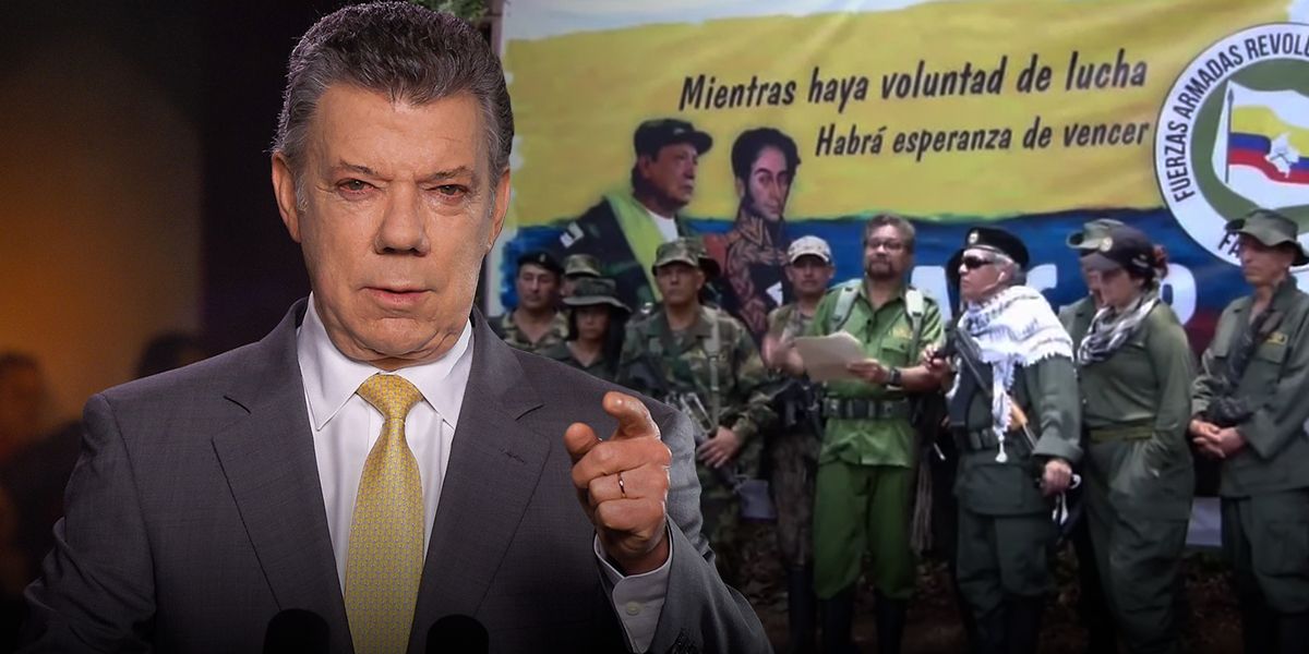 Contundente respuesta del expresidente Santos sobre rearme de Márquez y Santrich