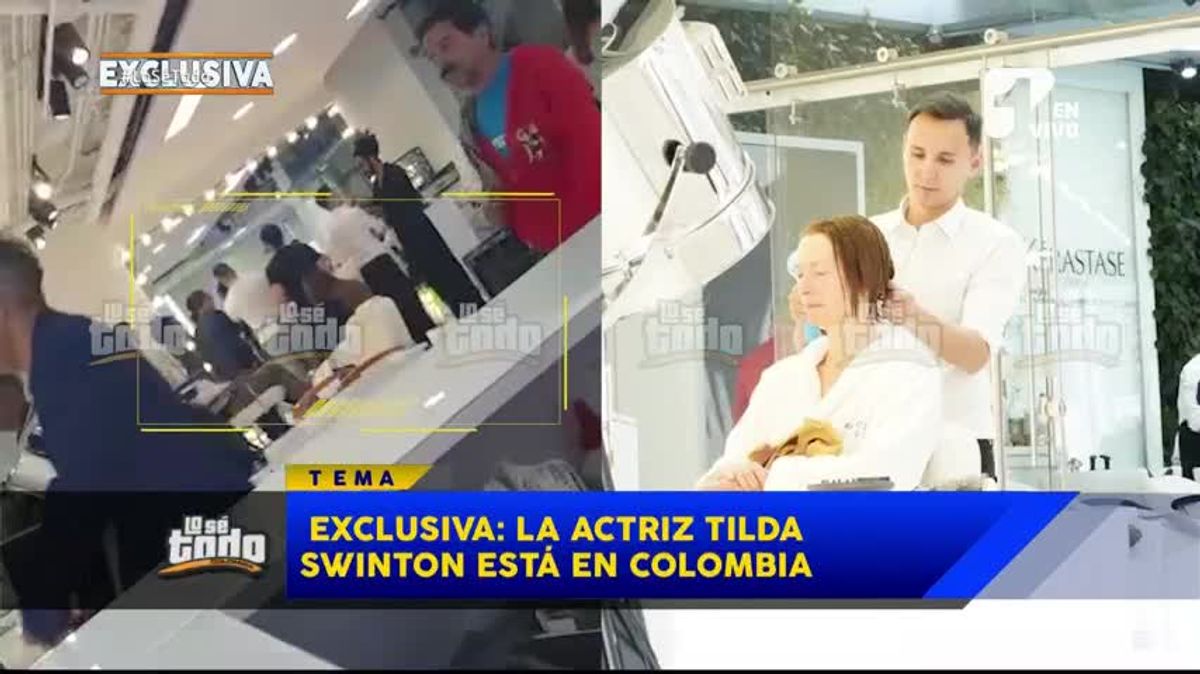 La estrella de Hollywood Tilda Swinton está en Colombia y “Lo Sé Todo” te cuenta por qué