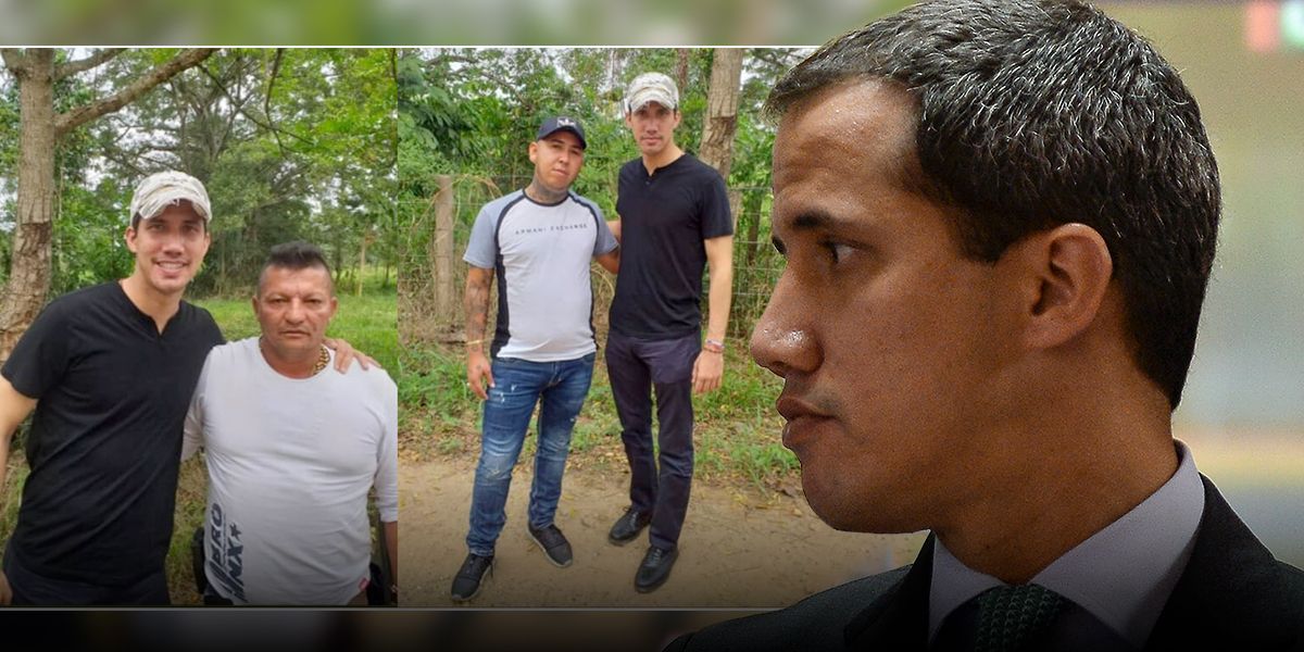 Las explicaciones de Juan Guaidó sobre las fotos junto a dos ‘Rastrojos’
