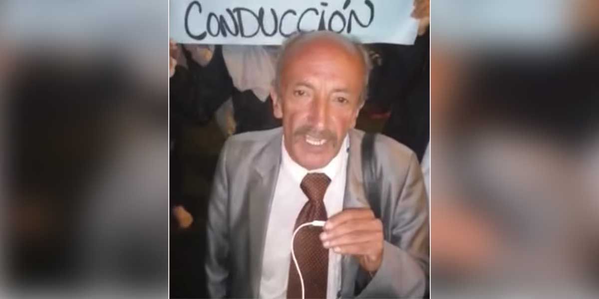 Hernando Chávez, promotor del paro transportador ya tiene fecha de imputación de cargos