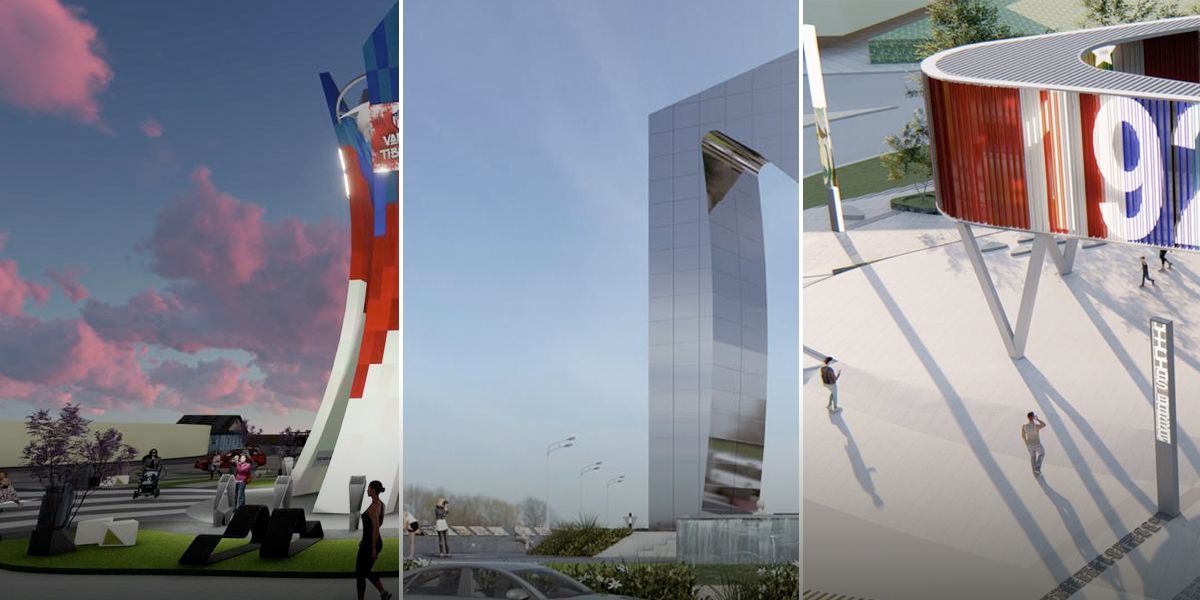 Barranquilleros escogerán entre estos tres diseños el nuevo monumento del Junior en la ciudad