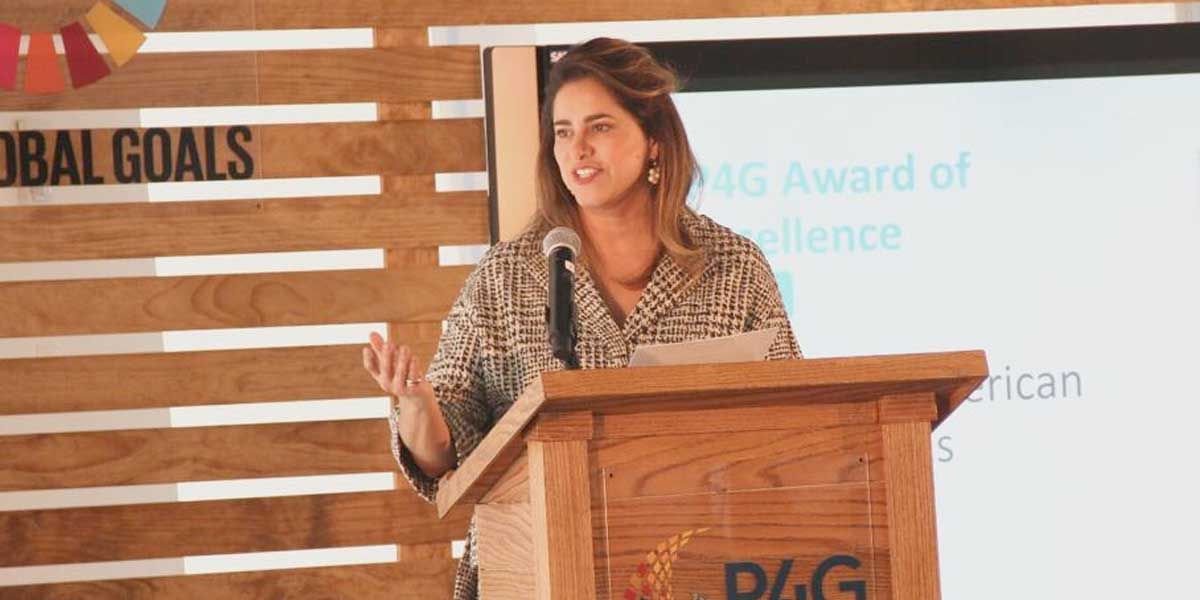 Primera Dama María Juliana Ruiz anuncia llegada a Colombia de la aceleradora ambiental P4G