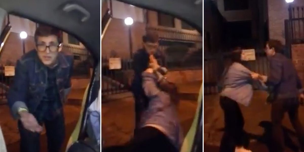 Joven borracho en Bogotá humilló a taxista, maltrató a su novia y no pagó la carrera