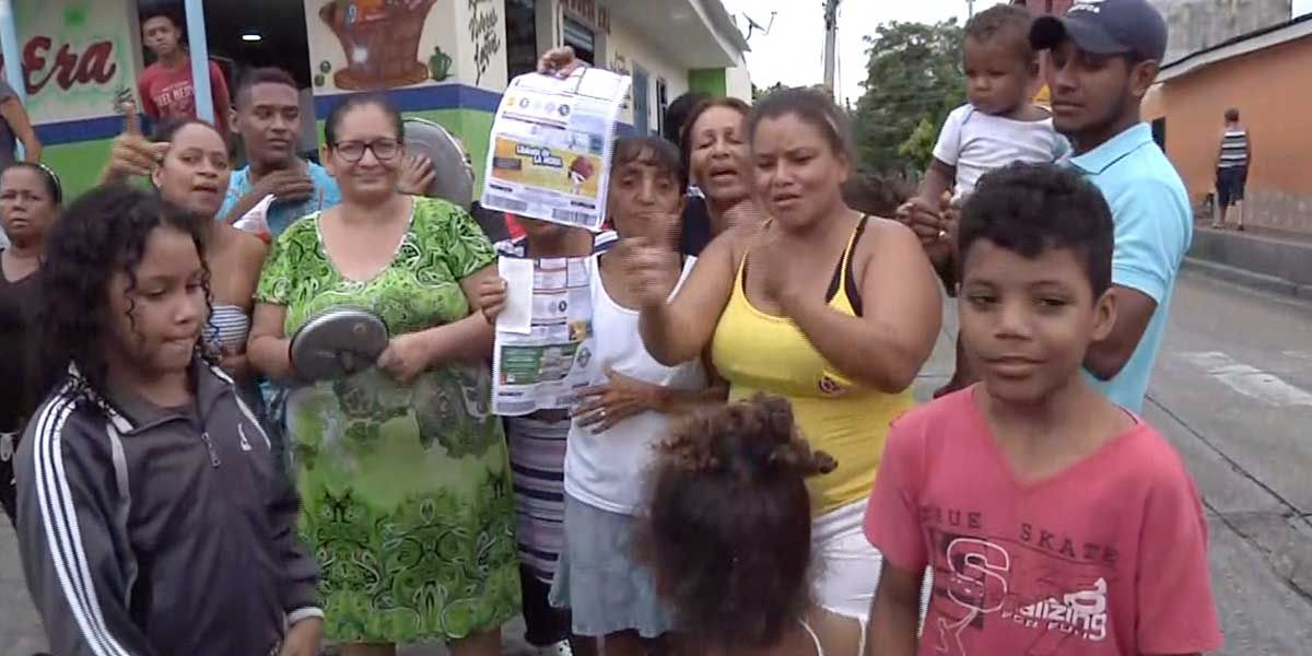 Continúan las protestas en Barranquilla tras los cortes de energía de Electricaribe