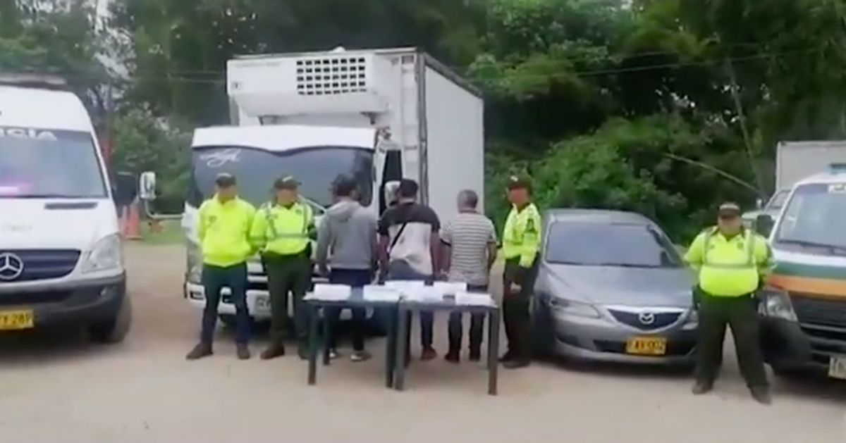 Policía desarticuló a ‘Los Escopolaminos’, la banda que drogaba a conductores de vehículos de carga