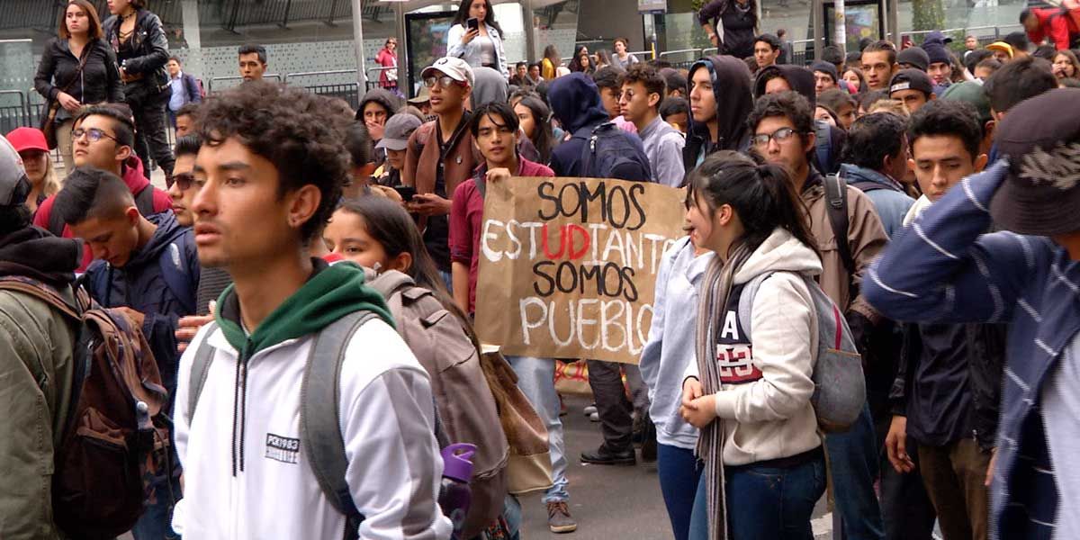 Estudiantes en Medellín se unirán este jueves a la marcha nacional universitaria