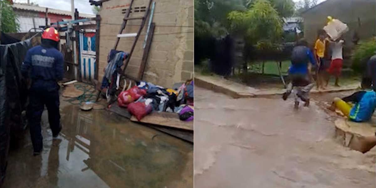 Por fuertes lluvias, 445 familias se han visto afectadas en Barranquilla