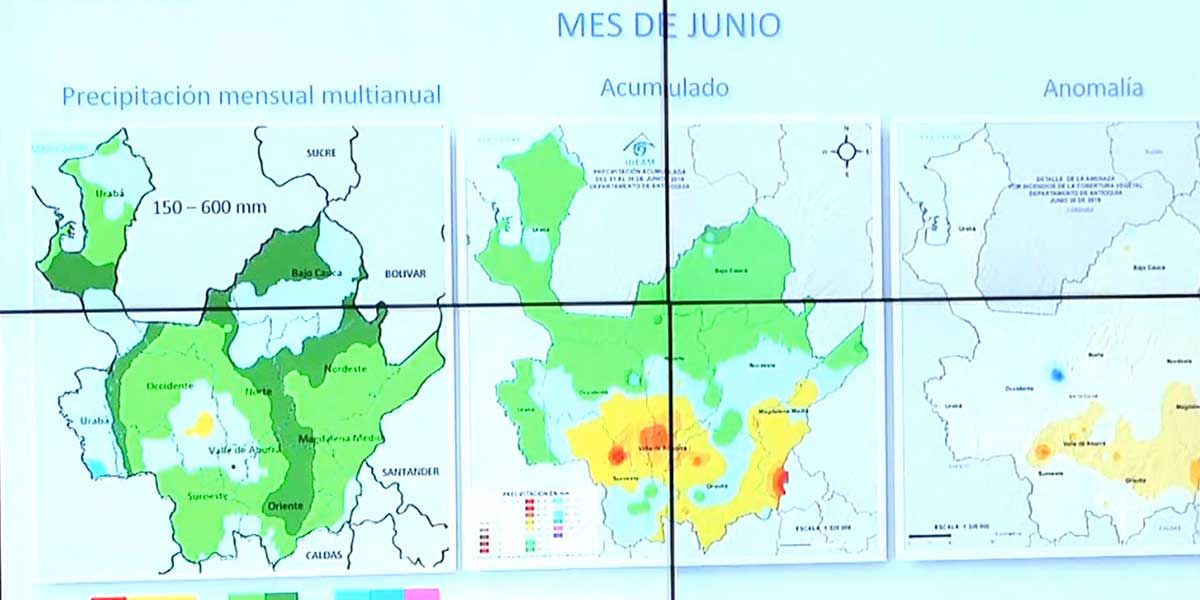 La mitad de Antioquia se encuentra en alerta por temporada de lluvias