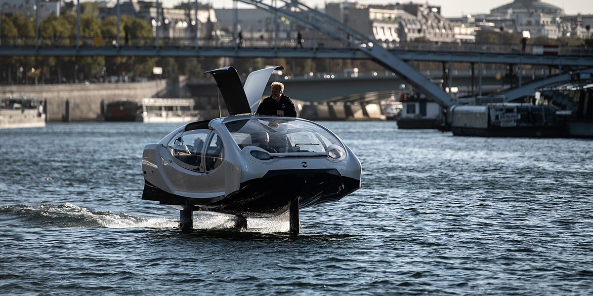Los taxis acuáticos “voladores” ya son una realidad