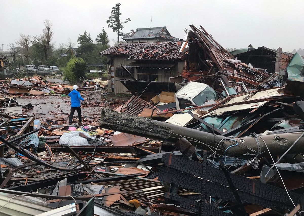 Alerta máxima en Japón por tifón Hagibis. Ya van dos muertos