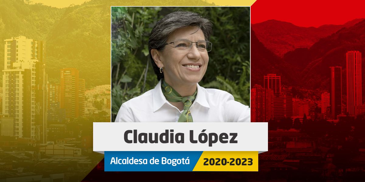 Ella es Claudia López, la primera alcaldesa en la historia de Bogotá