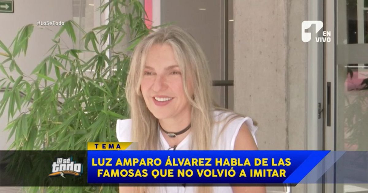 Las famosas que Luz Amparo Álvarez no volvió a imitar por reclamos