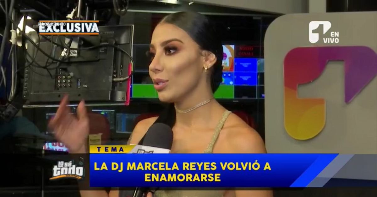 DJ Marcela Reyes confirmó a Lo Sé Todo que volvió con un ex