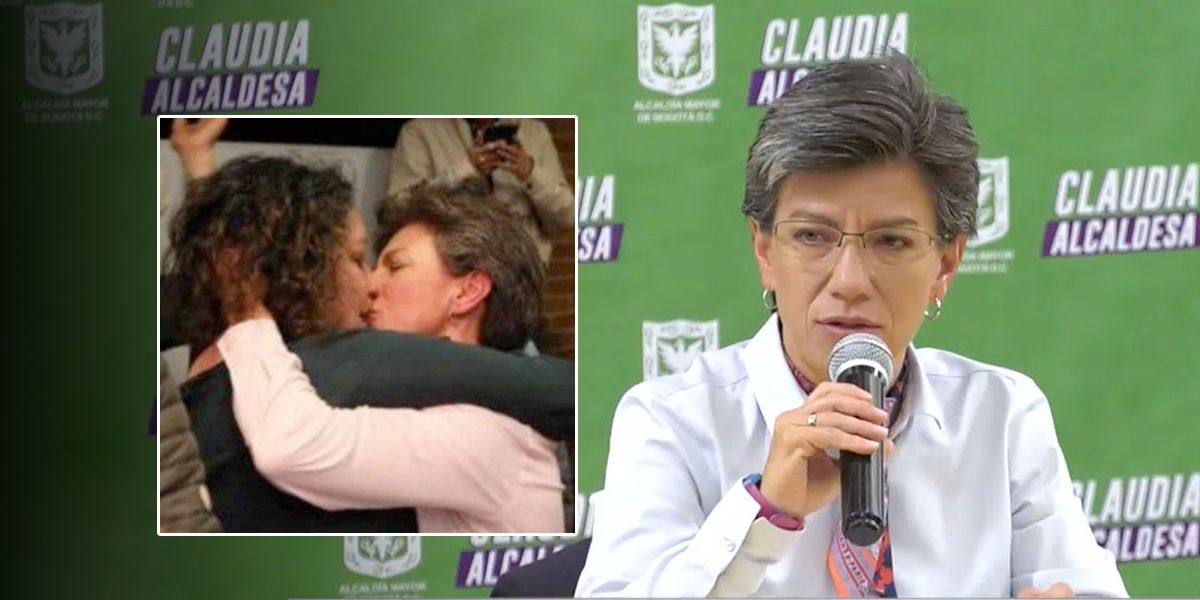 Claudia López habló sobre ‘el beso de la victoria’ con Angélica Lozano
