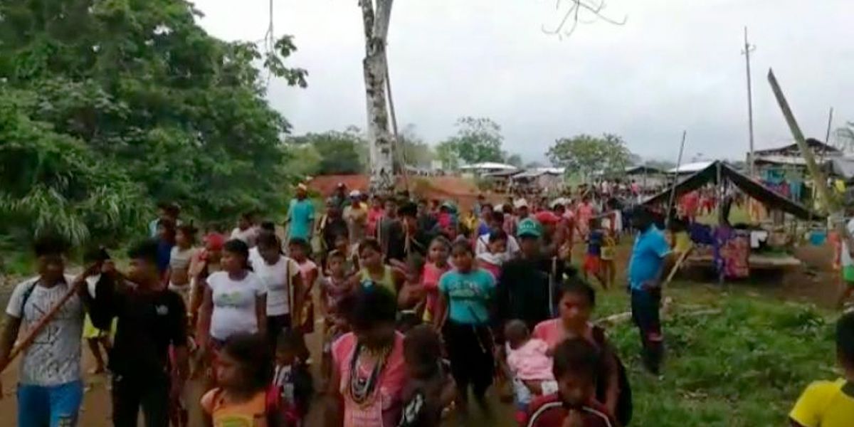 Más de 2.200 habitantes de Bojayá están confinados: Defensoría del Pueblo