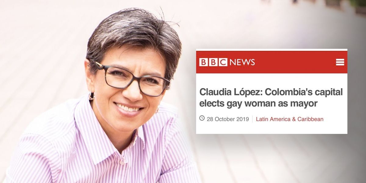 Así registraron los medios internacionales el triunfo de Claudia López
