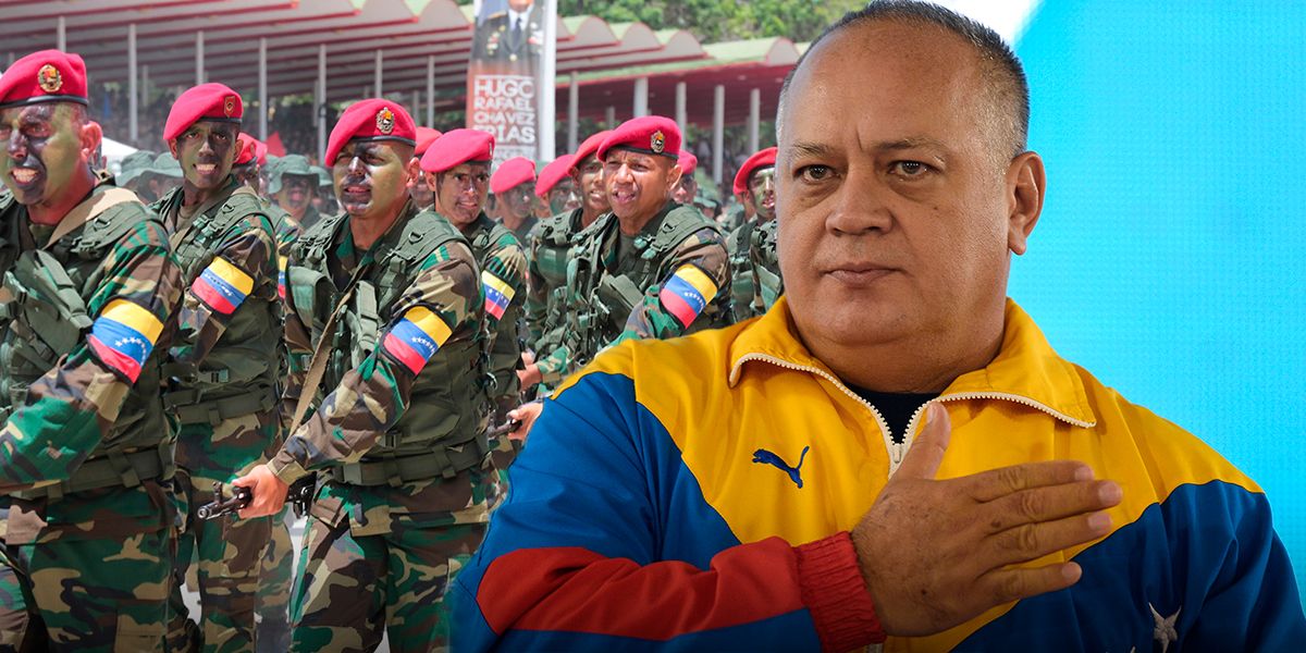 Diosdado Cabello dice que Colombia ha intentado que 47 oficiales venezolanos deserten
