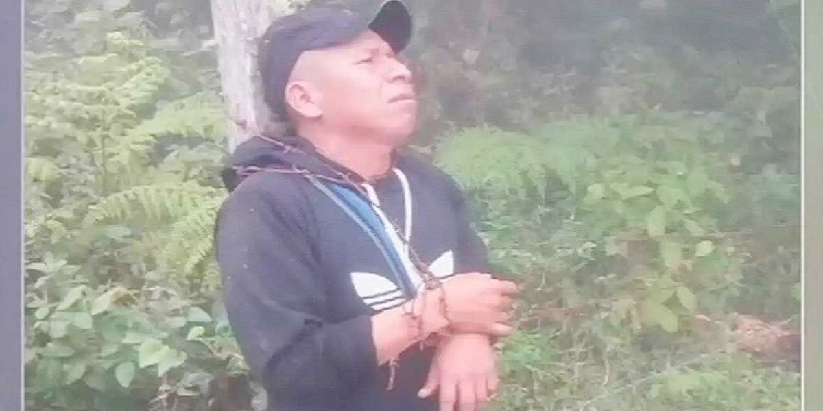Secuestro y tortura de líder indígena agrava la violencia en Cauca