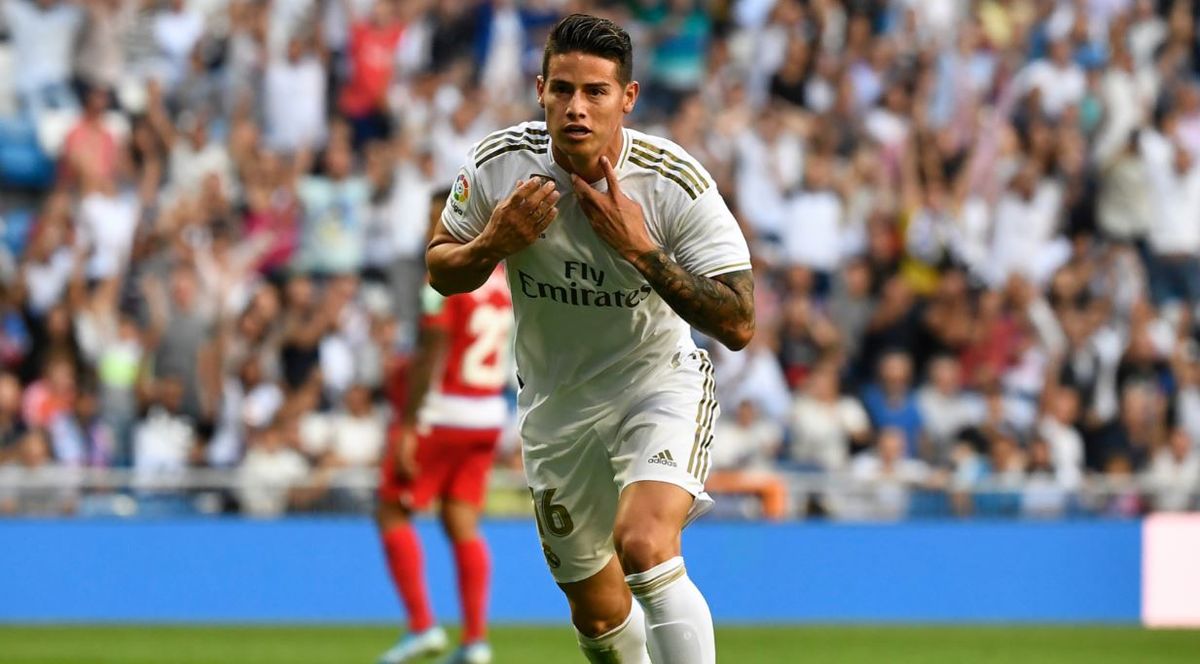 (Video) James ingresó y le salvó ‘los papeles’ al Real Madrid ante el Granada