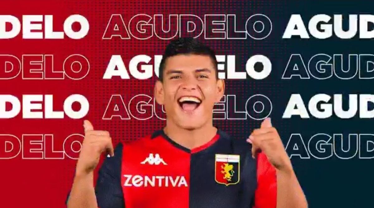 (Video) Golazo del colombiano Kevin Agudelo en su debut con Genoa en Serie A