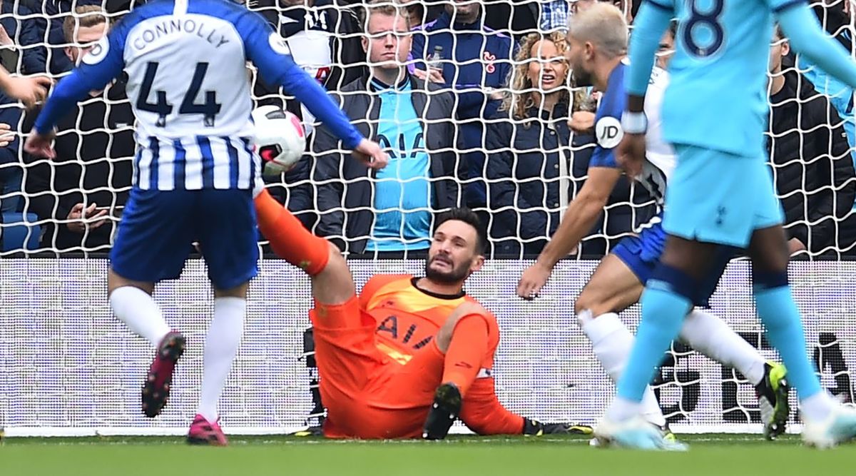 (Video) La dolorosa lesión de codo de Hugo Lloris en partido entre Tottenham y Brighton