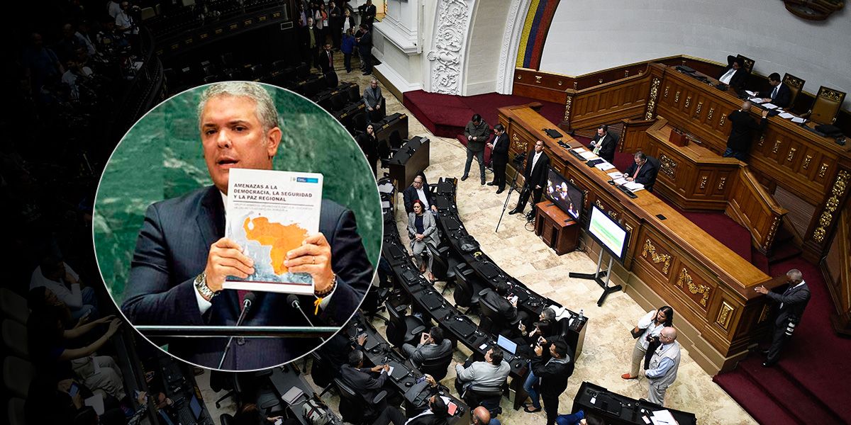 Parlamentarios opositores venezolanos respaldaron informe de Duque sobre apoyo de Maduro al ELN