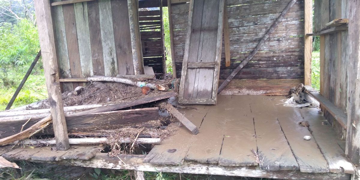 Creciente de río Arquía deja 1.200 damnificados en Vigía del Fuerte, Antioquia
