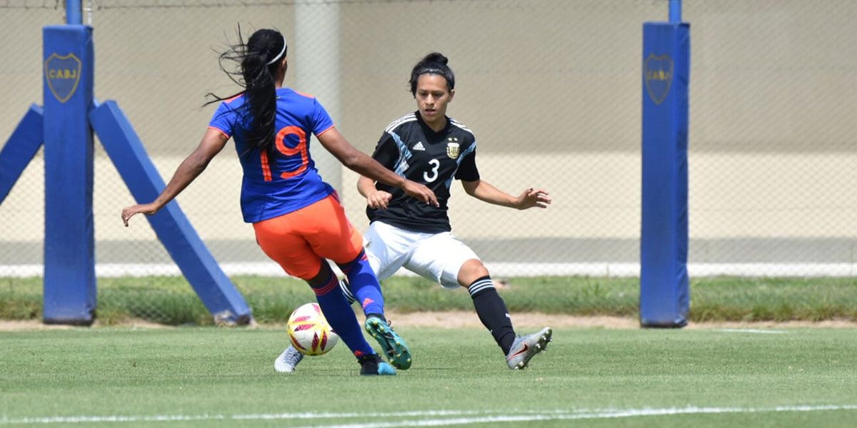 Agónico empate entre las selecciones femeninas de Colombia y Argentina