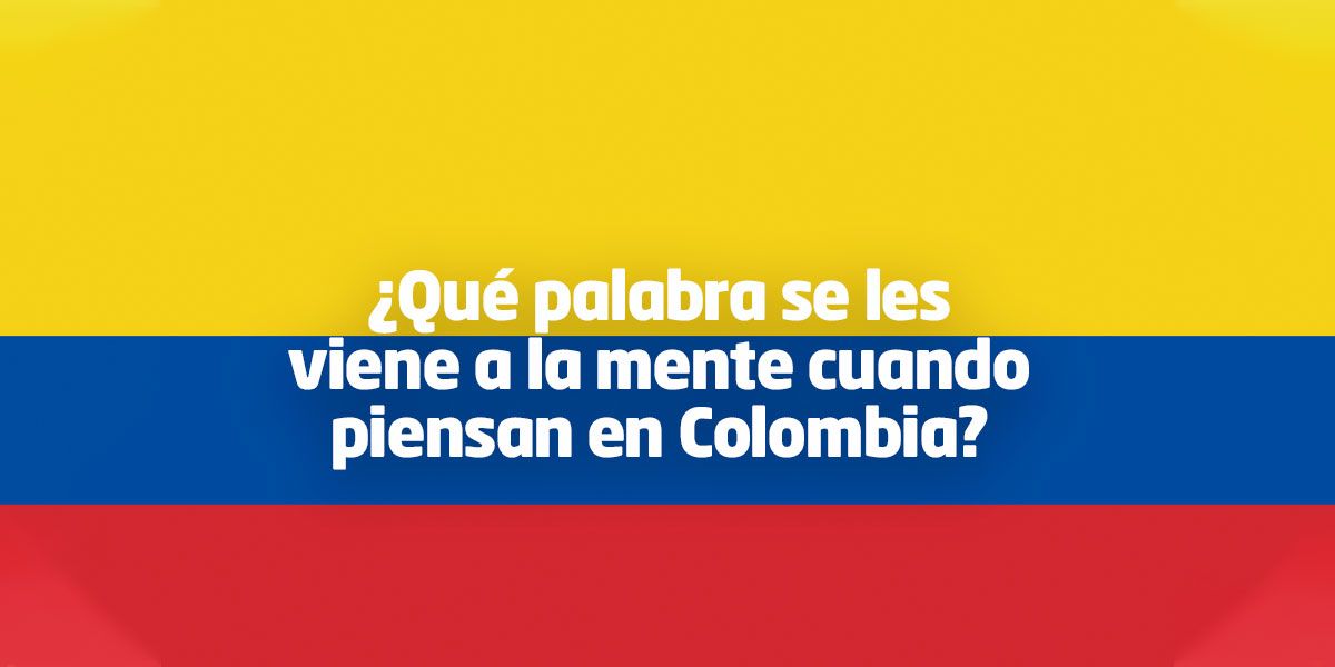 ¿En qué palabra piensan estudiantes de todo el mundo cuando oyen “Colombia”? Estas fueron las agridulces respuestas