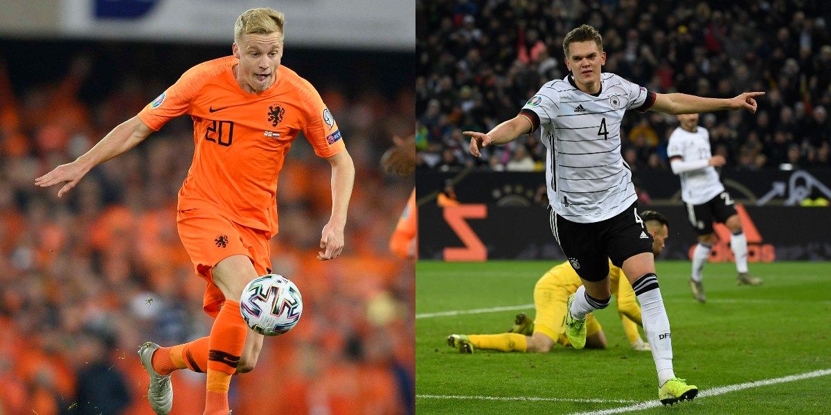 Alemania y Holanda aseguraron su cupo en la próxima Eurocopa