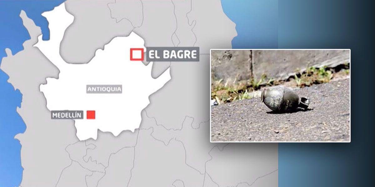 Niña de nueve años resultó herida por explosión de una granada en Antioquia