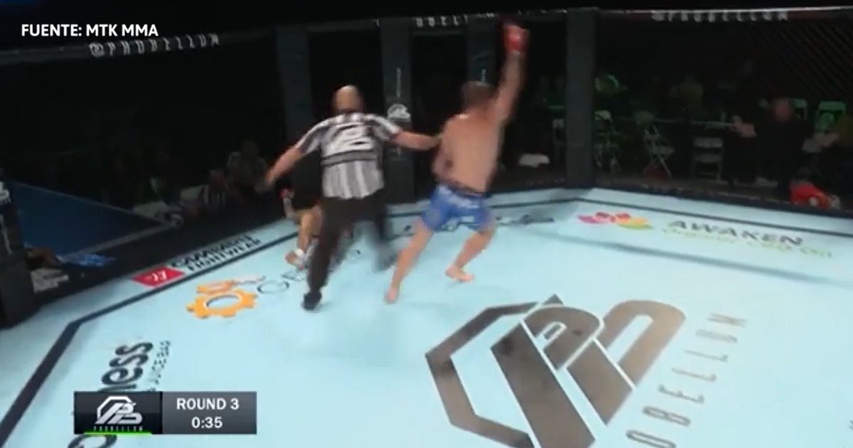 (Video) Con este “rolling thunder”, luchador podría ganar el premio al mejor knockout del año