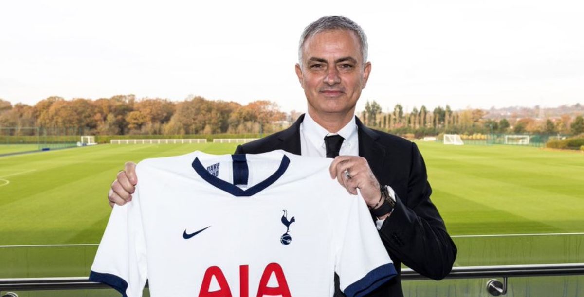 José Mourinho regresa Inglaterra como nuevo entrenador del Tottenham