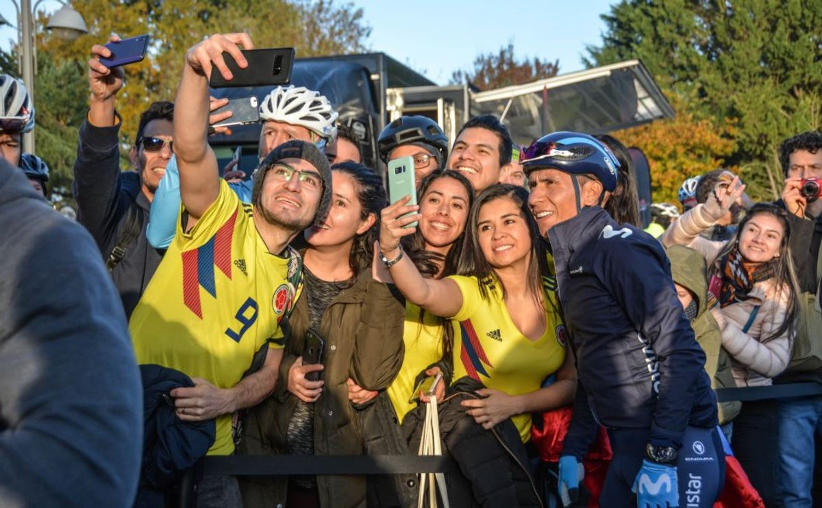 Nairo Quintana ya rodó algunos kilómetros con su nuevo equipo; el objetivo sigue siendo el Tour