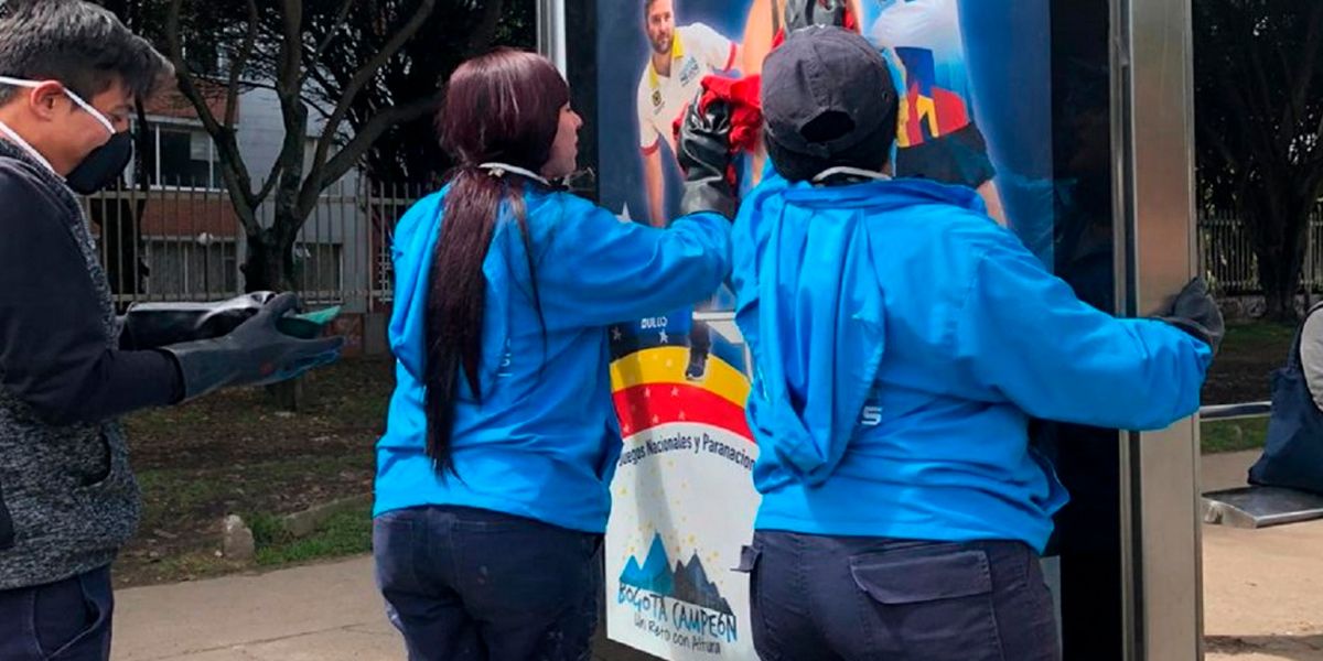Actos vandálicos han afectado 295 paraderos públicos de Bogotá