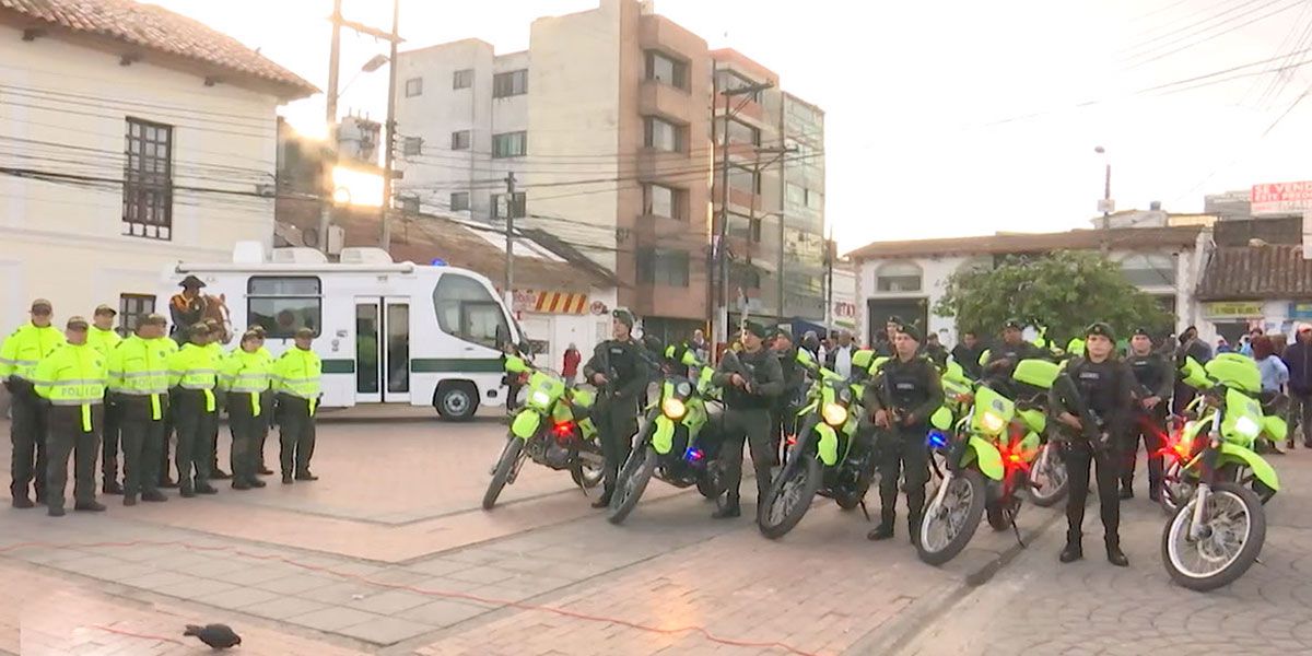 Cerca de mil policías participarán en el dispositivo de seguridad para Navidad en Soacha