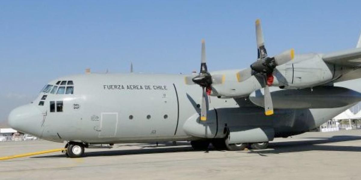 Desaparece un avión militar chileno con 38 personas a bordo