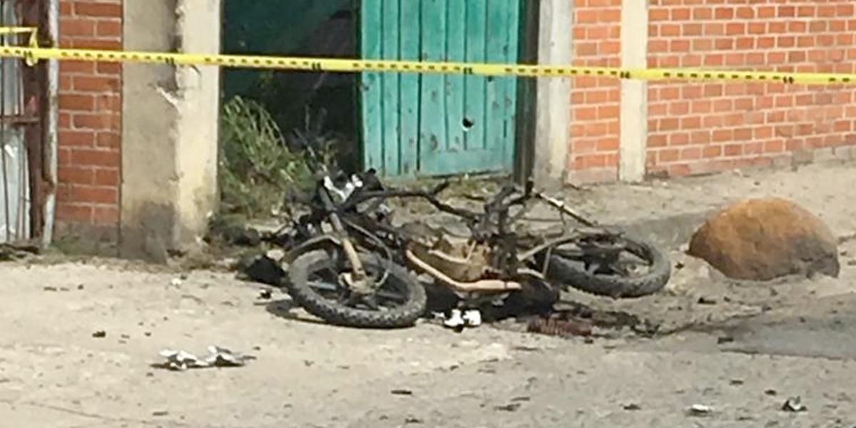 Moto con explosivos fue activada en Florida, Valle del Cauca