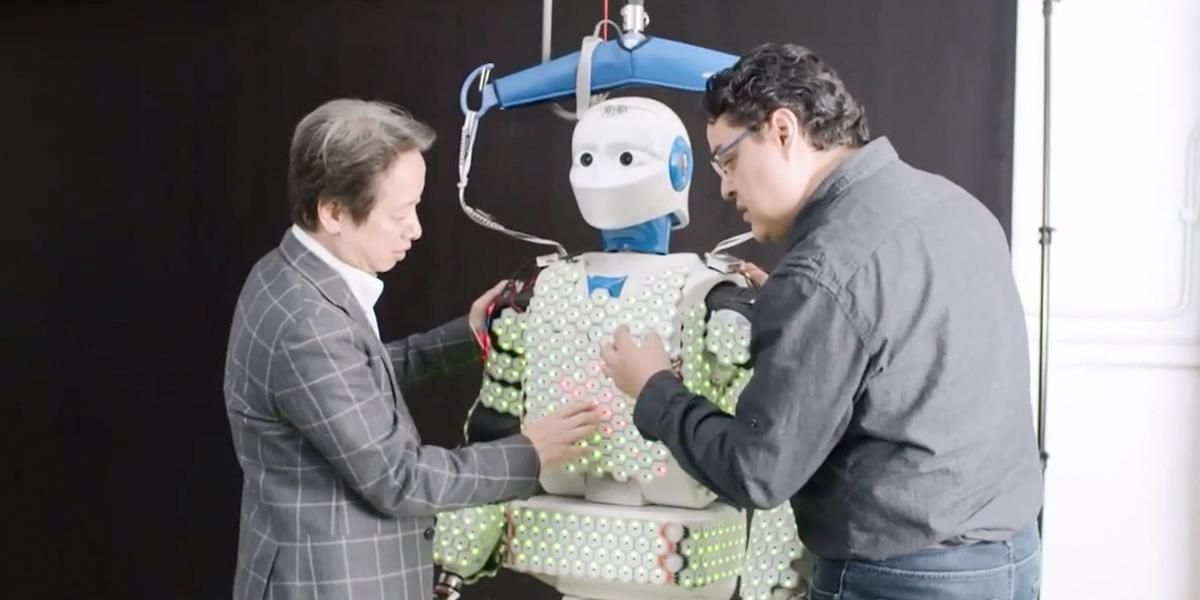 Él es H1, el primer robot que puede sentir con piel artificial